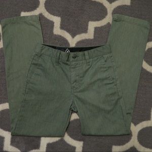Volcom Modern Chino Pant Youth/Tag shows US 12/26”